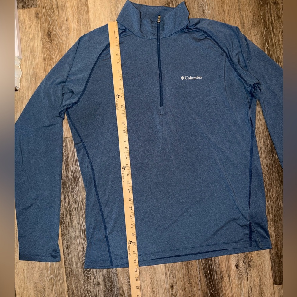 Columbia Navy Long-Sleeve Pullover - Picture 5 of 8